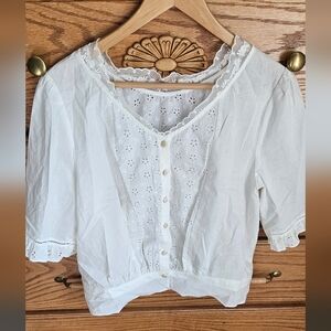 Simple Retro Dainty Blouse